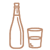 Glass Bottled Water